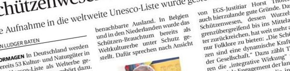 Rheinische Post, 26.11.2013 (Ausschnitt des Presseartikels)